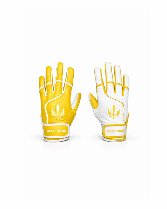 【予約販売商品】バッティンググローブ -ALES CORE- 【YELLOW × WHITE】