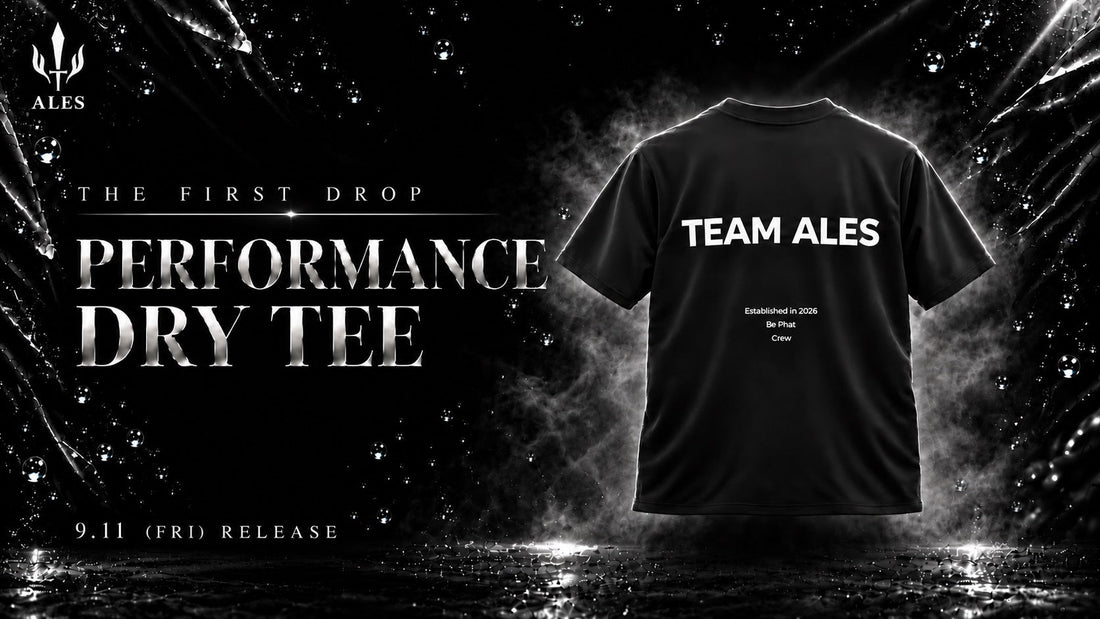 ALES PERFORMANCE DRY TEE、ついに登場