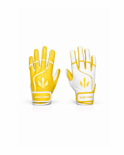 【予約販売商品】バッティンググローブ -ALES CORE- 【YELLOW × WHITE】