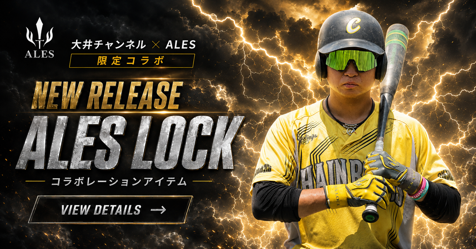 ALES バナー