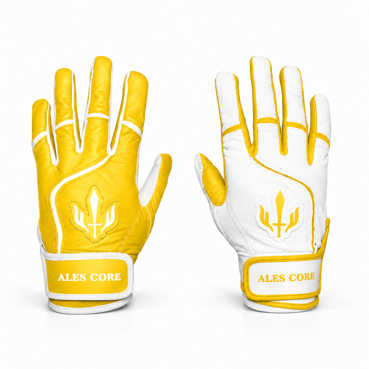 【予約販売商品】バッティンググローブ -ALES CORE- 【YELLOW × WHITE】
